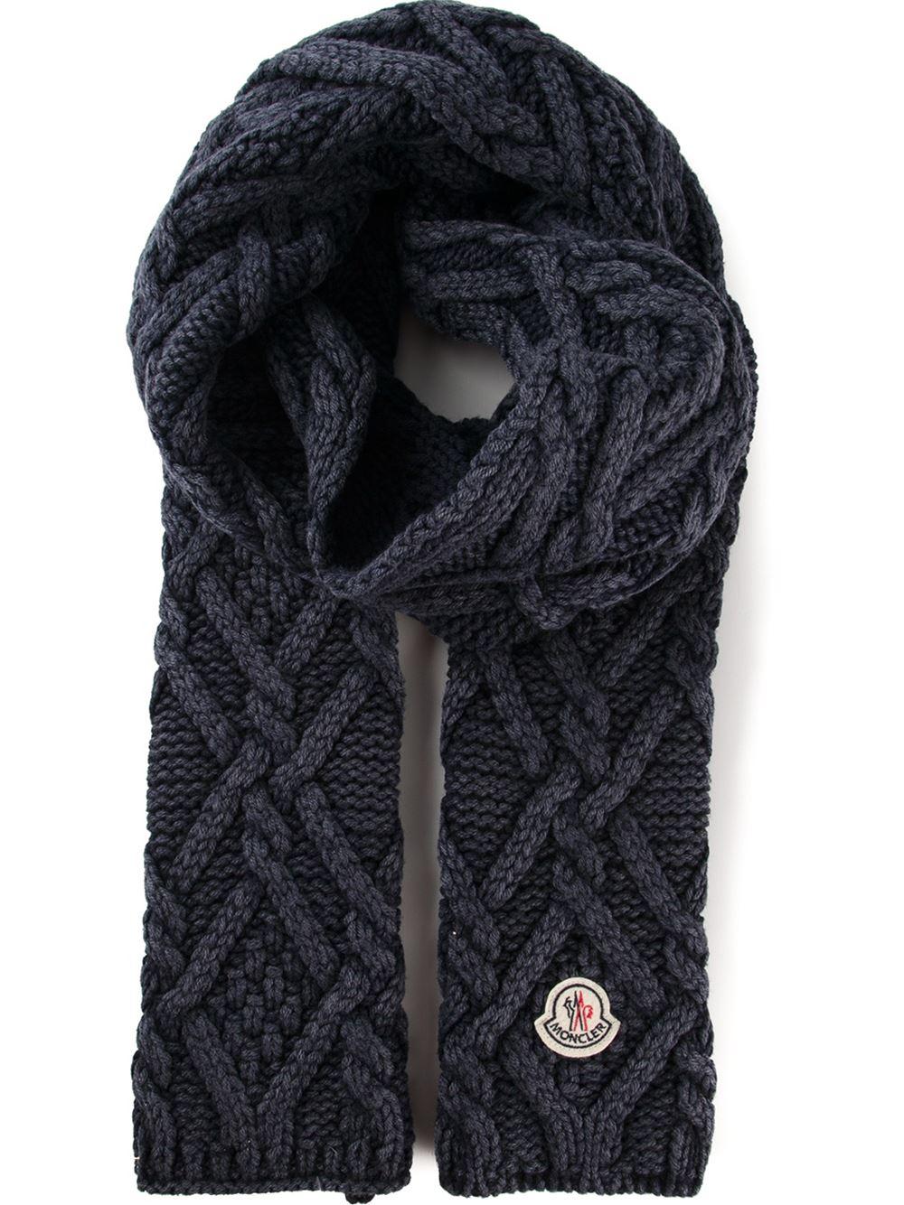 MONCLER モンクレール コピー ケーブルニット マフラー 6122406